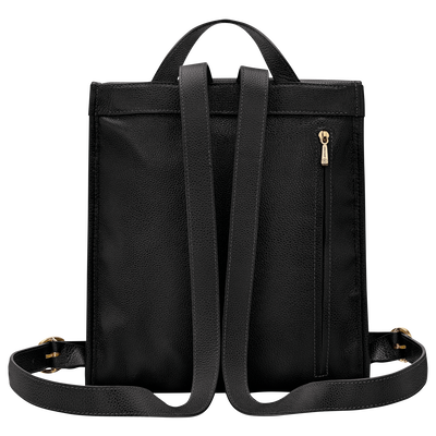 Le Foulonn&eacute; Backpack M, Black