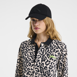 Cap , Black - Knit