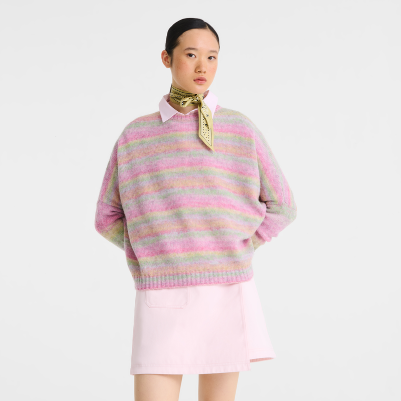 法式頭巾 束髮帶 , 開心果綠色 - 真絲  - 查看 2 2