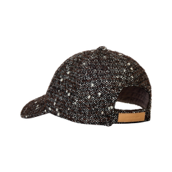 Cap , Mocha - Tweed