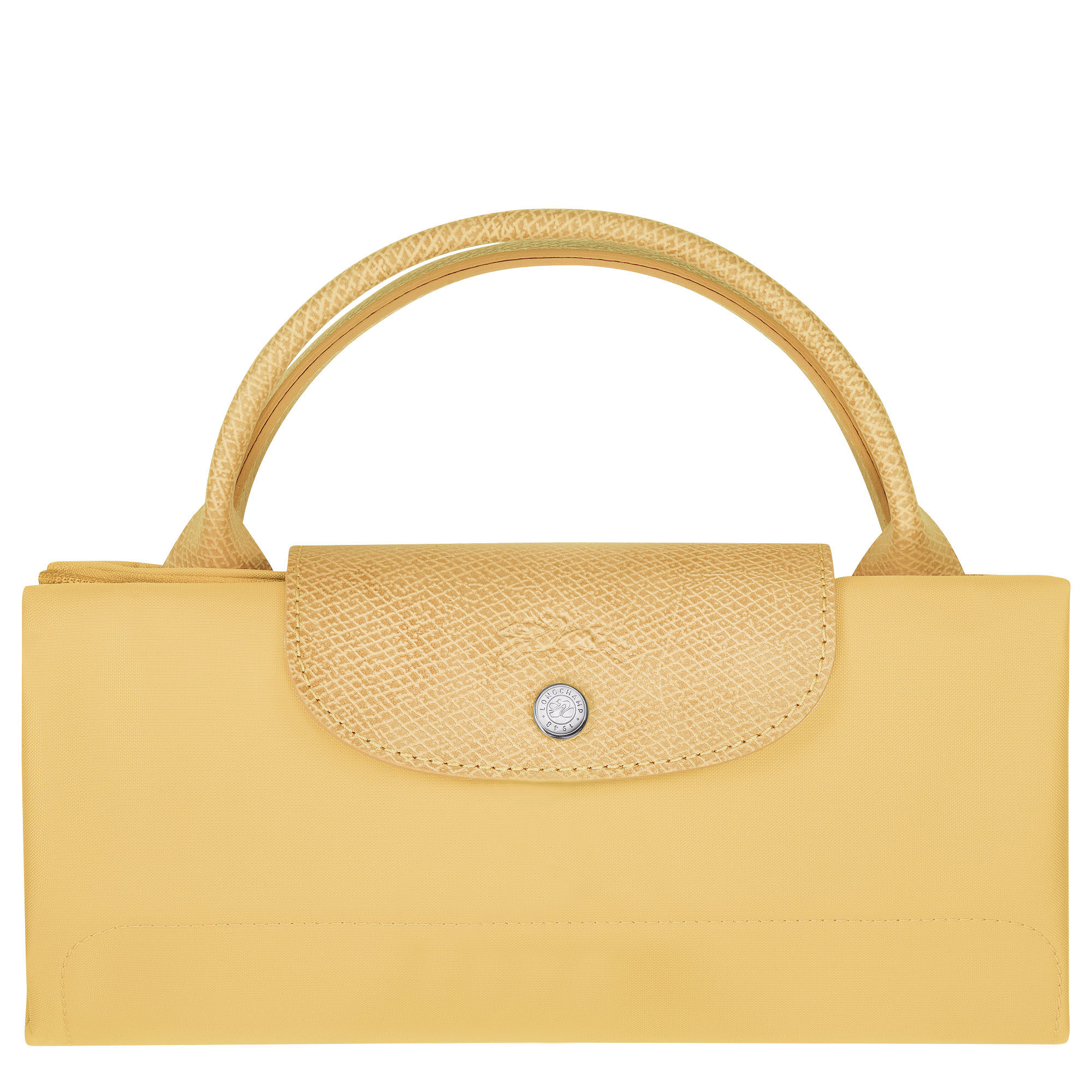 Le Pliage Green 旅行袋 M, 小麥白