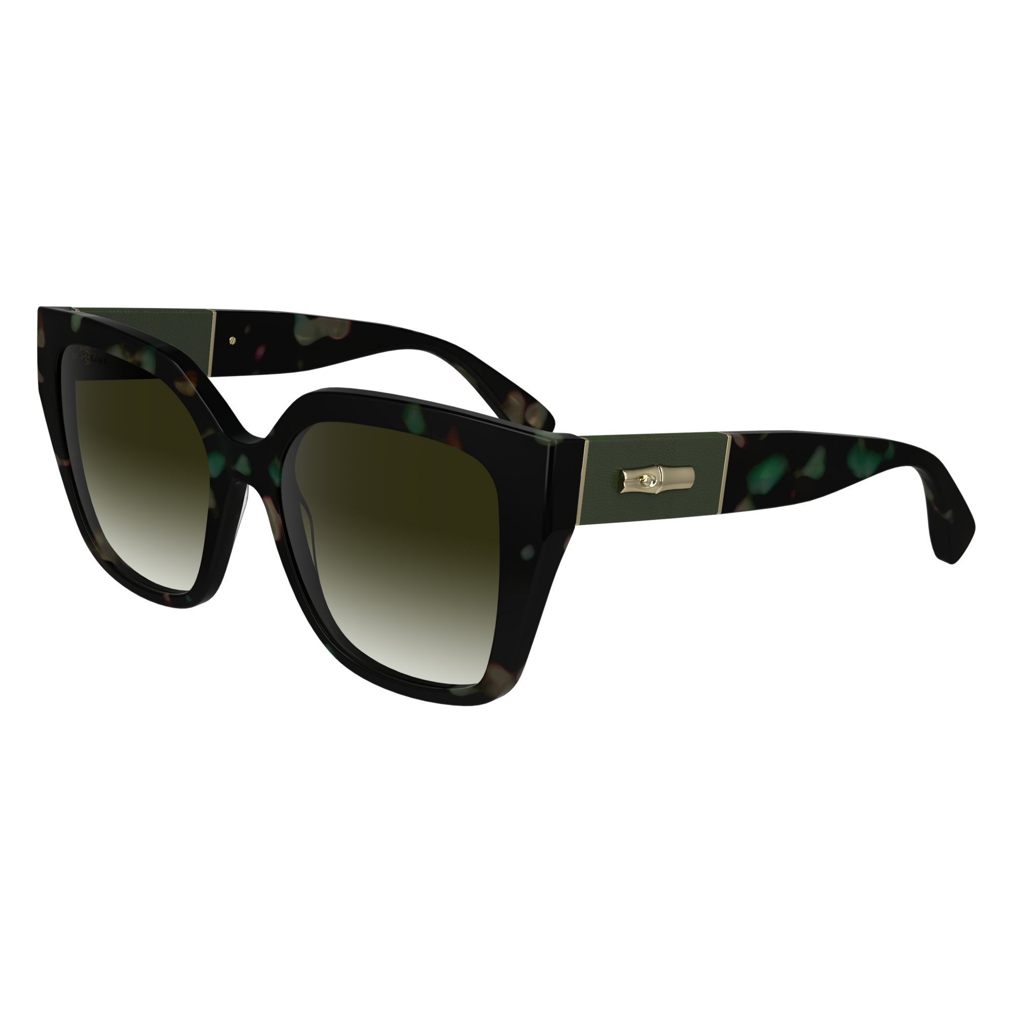 null Sunglasses, Green Havana