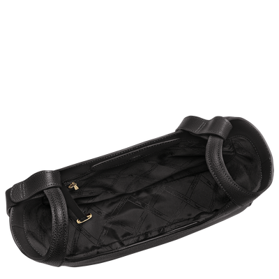 Le Foulonn&eacute; Borsa hobo L,  Nero
