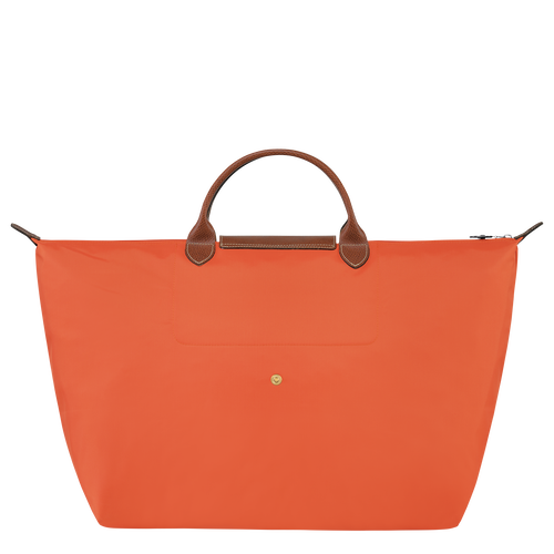 Reisetasche S Le Pliage Original , Recyceltes Canvas - Orange - Ansicht 4 von 7