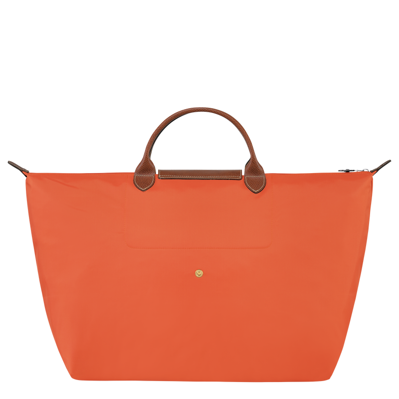 Le Pliage Original 旅行袋 S , 橙色 - 再生帆布  - 查看 4 7
