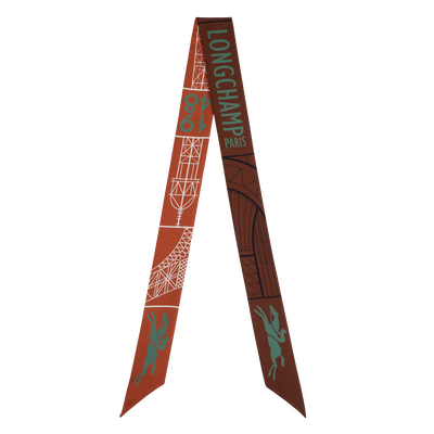 A fascia Torre Eiffel 1948 , Seta - Arancio Marmelade