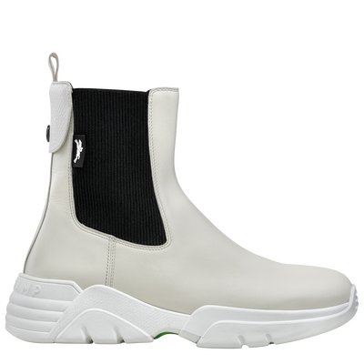 Low Boots, Ecru