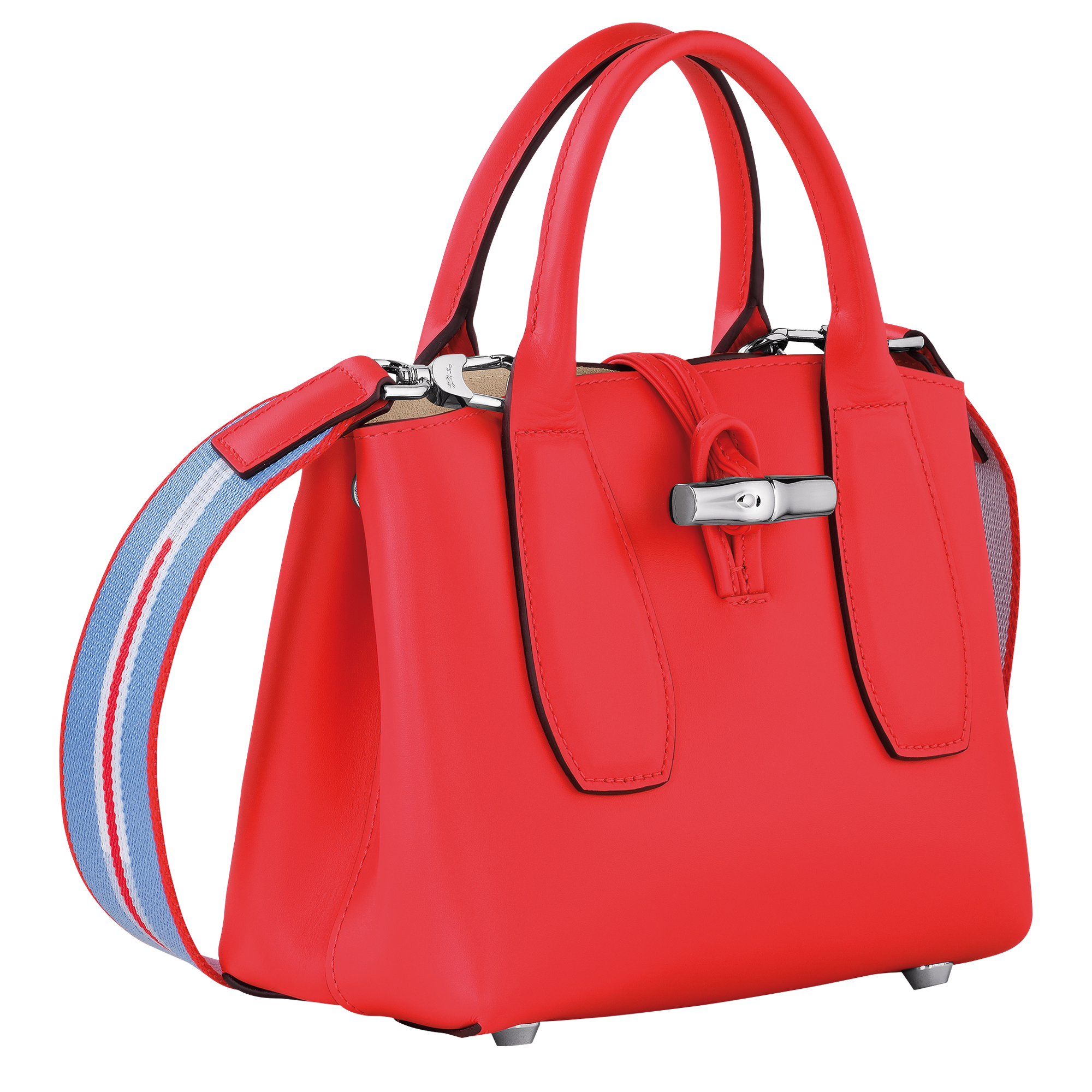 Roseau トップハンドルバッグ S, レッド