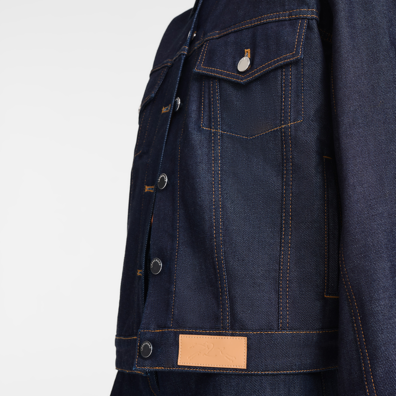 Jacket , Midnight Blue - Denim  - View 5 of  5