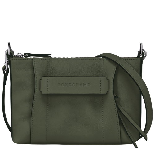 Longchamp 3D S Crossbody bag , Khaki - Leather - View 1 of  6