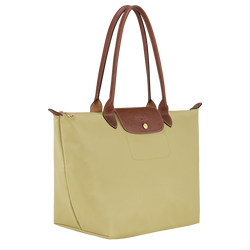Le Pliage Original L Tote bag , Pistachio - Recycled canvas