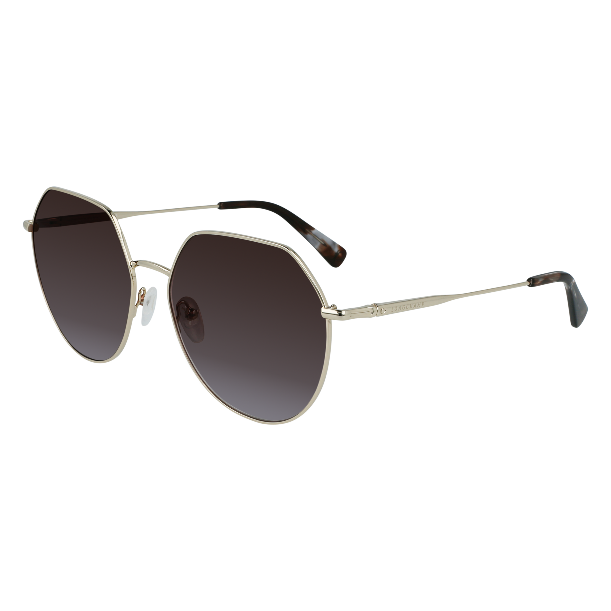 Occhiali da sole Collezione primavera-estate 2022 Dorato/Marrone  (55109LUMD41) | Longchamp IT