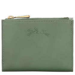 Épure Compact wallet , Oregano - Leather