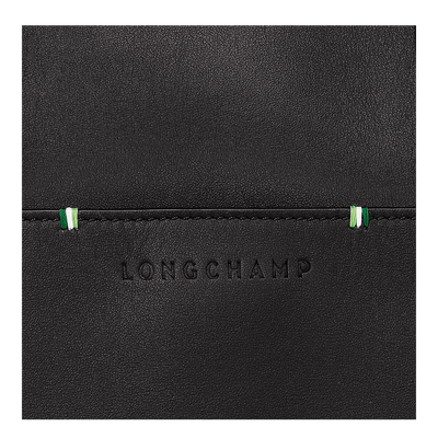 Longchamp sur Seine M Briefcase Black - Leather | Longchamp US