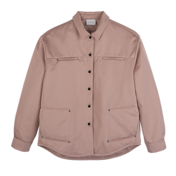Shirt , Pink Tea - Techno satin