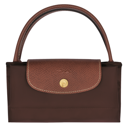 Le Pliage Original S Handbag , Ebony - Recycled canvas - View 5 of 5