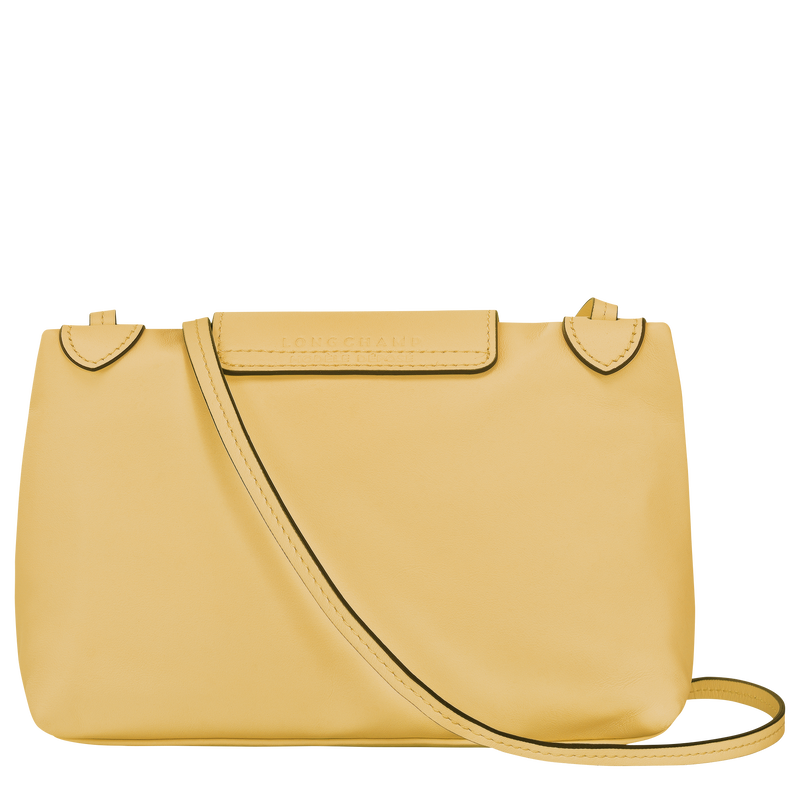 Le Pliage Xtra Crossbody bag , Wheat - Leather  - View 3 of  4