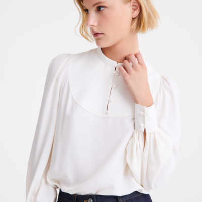 null Blouse, Ecru