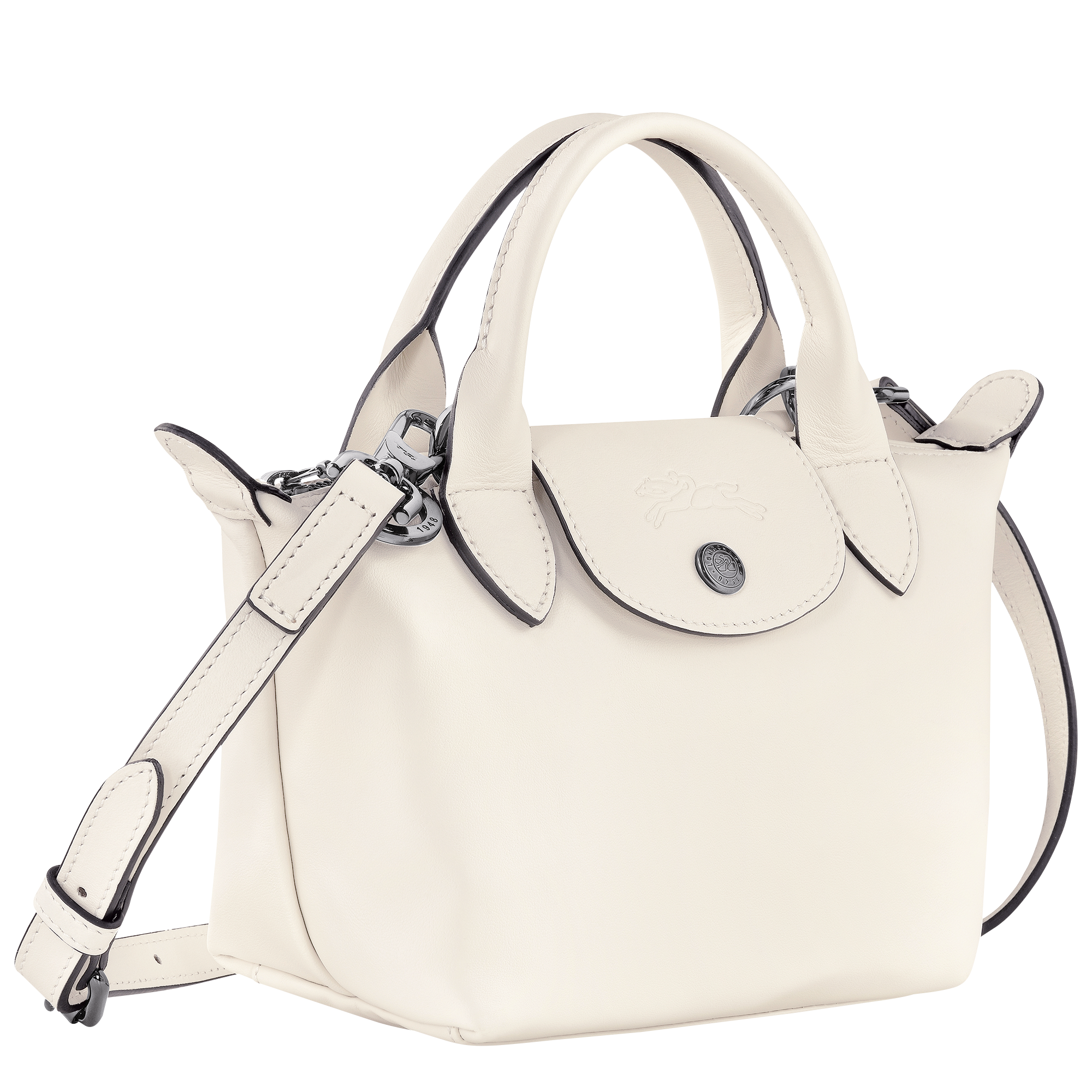 トップハンドルバッグ XS, エクリュ - ビュー 3:
6 - 拡大 Le Pliage Xtra トップハンドルバッグ XS, エクリュ