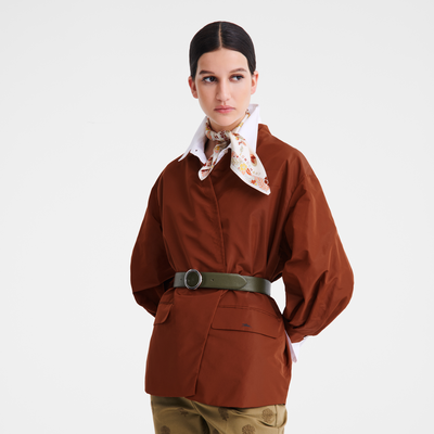 Forêt Longchamp Pañuelo de seda 50 , Seda - Miel