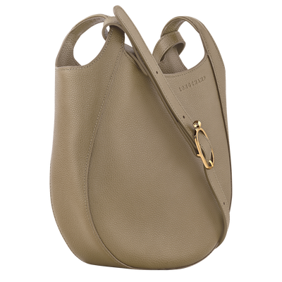 Le Foulonn&eacute; S Crossbody bag , Lichen - Leather
