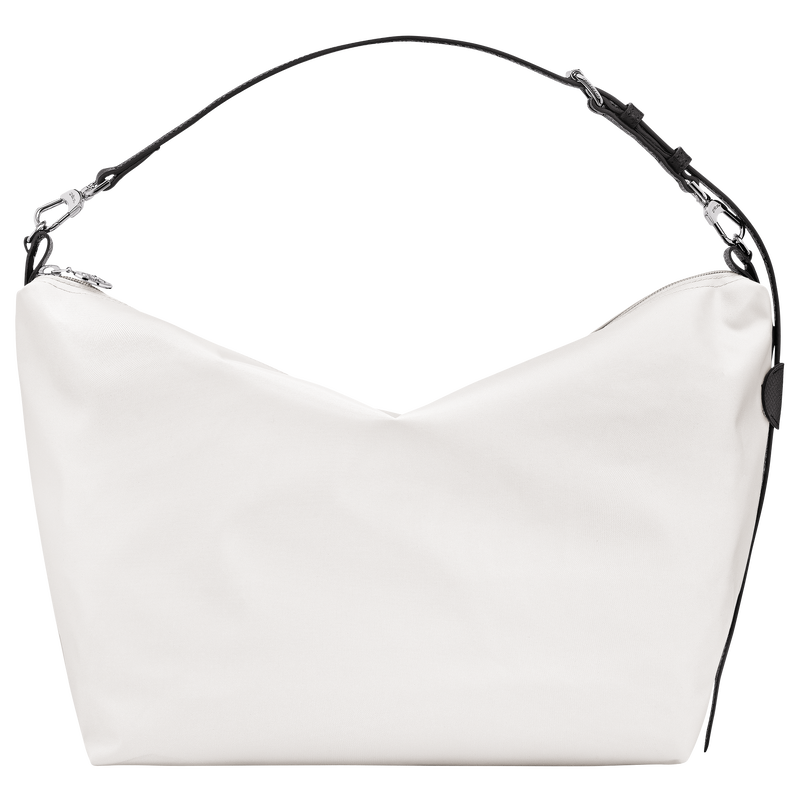 Le Slouchy Bolso Hobo M , Tela - Blanco  - Vista 1 de 5