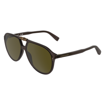 Lunettes de soleil , R&eacute;sine v&eacute;g&eacute;tale - Marron