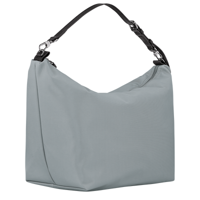 Le Slouchy Hobo bag M, Steel