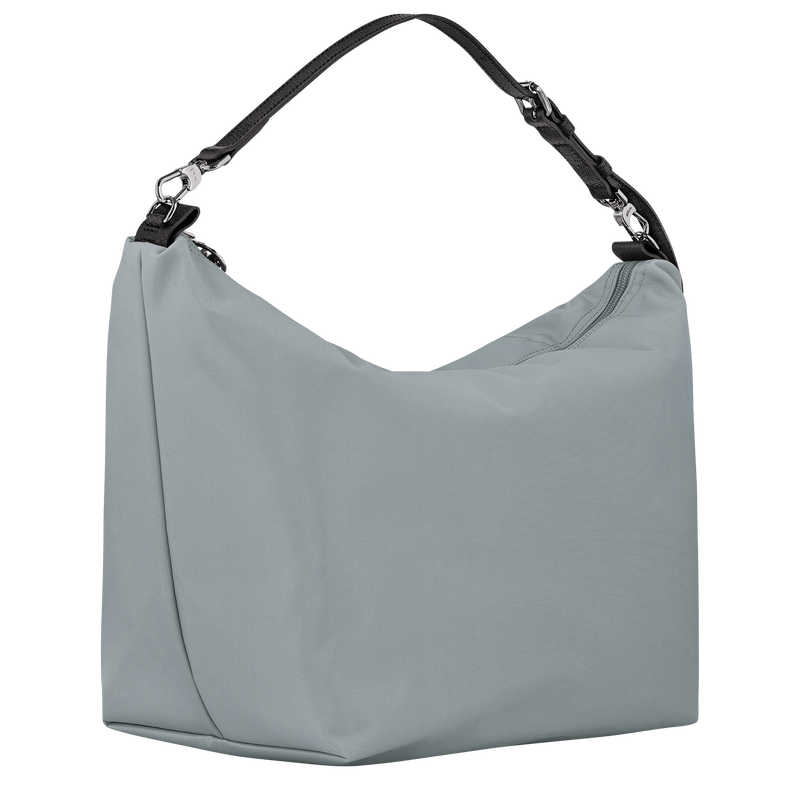 Le Slouchy M Hobo bag , Steel - Canvas  - View 3 of  5