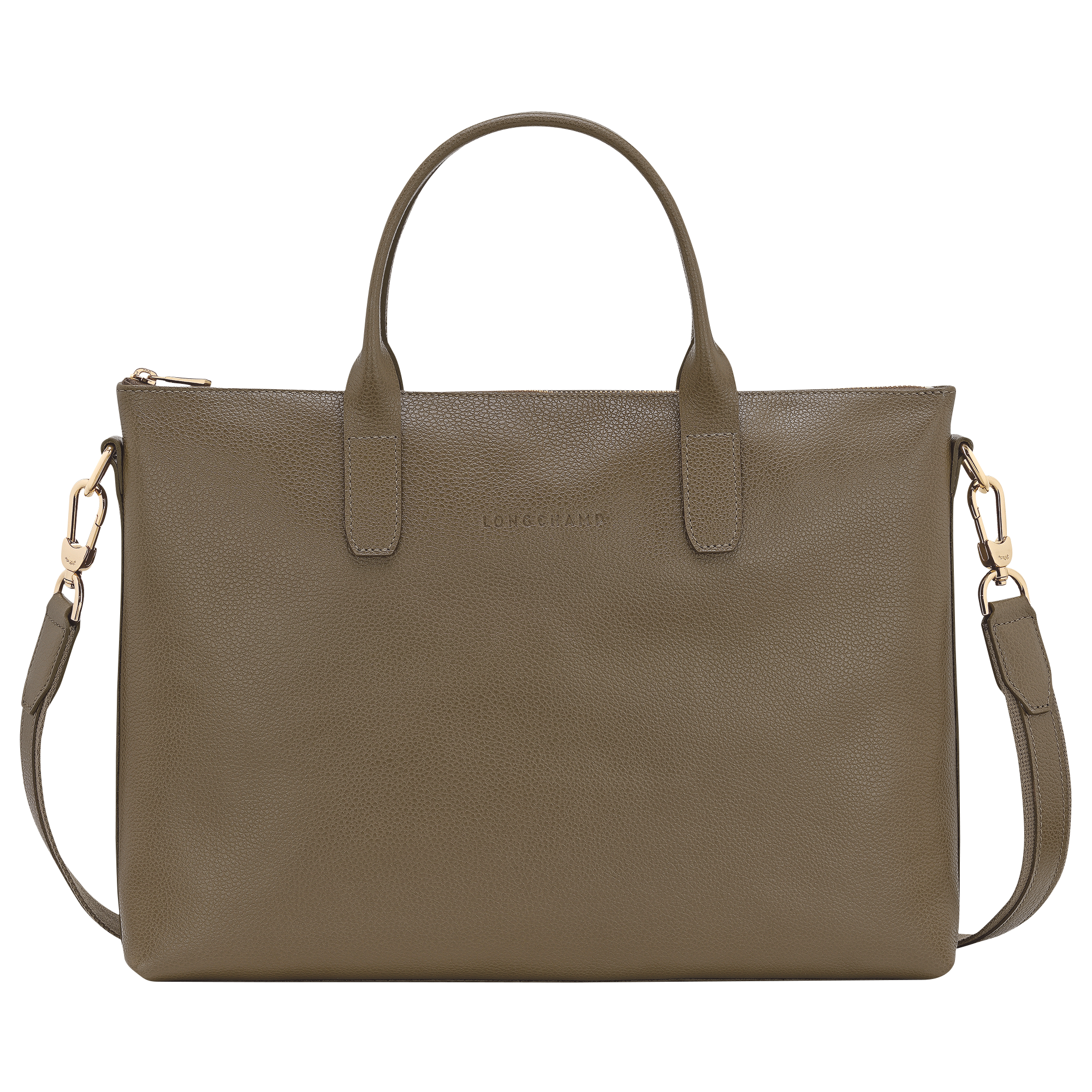 Briefcase S, Caper - View 1 of
2 - zoom in Le Foulonné Briefcase S, Caper