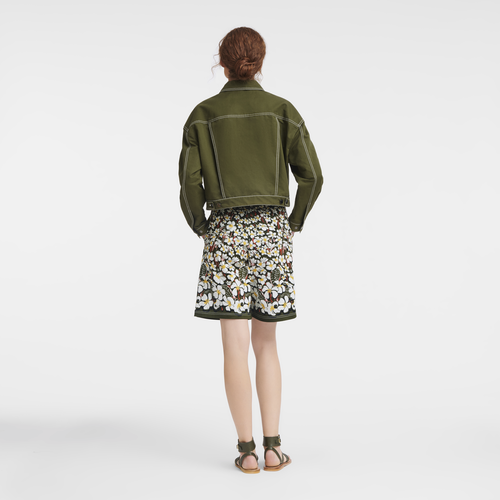 Jacket , Khaki - Gabardine - View 4 of  4