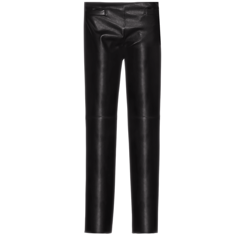 Pantalon shop noir transparent