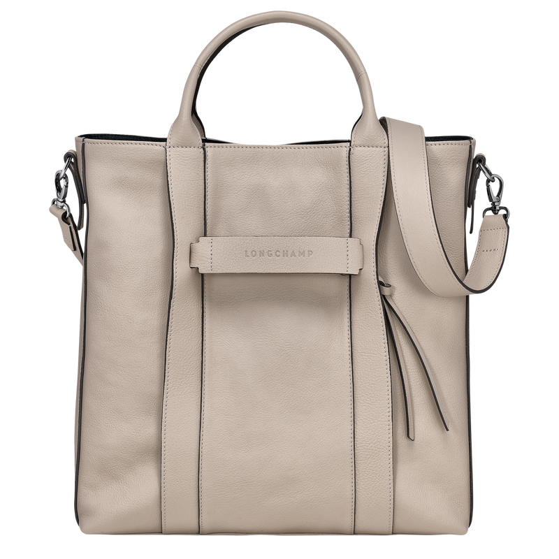 Longchamp 3D 肩揹袋 L , 土褐色 - 皮革  - 查看 1 5