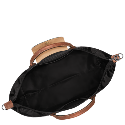 Le Pliage Original Erweiterbare Reisetasche, Schwarz