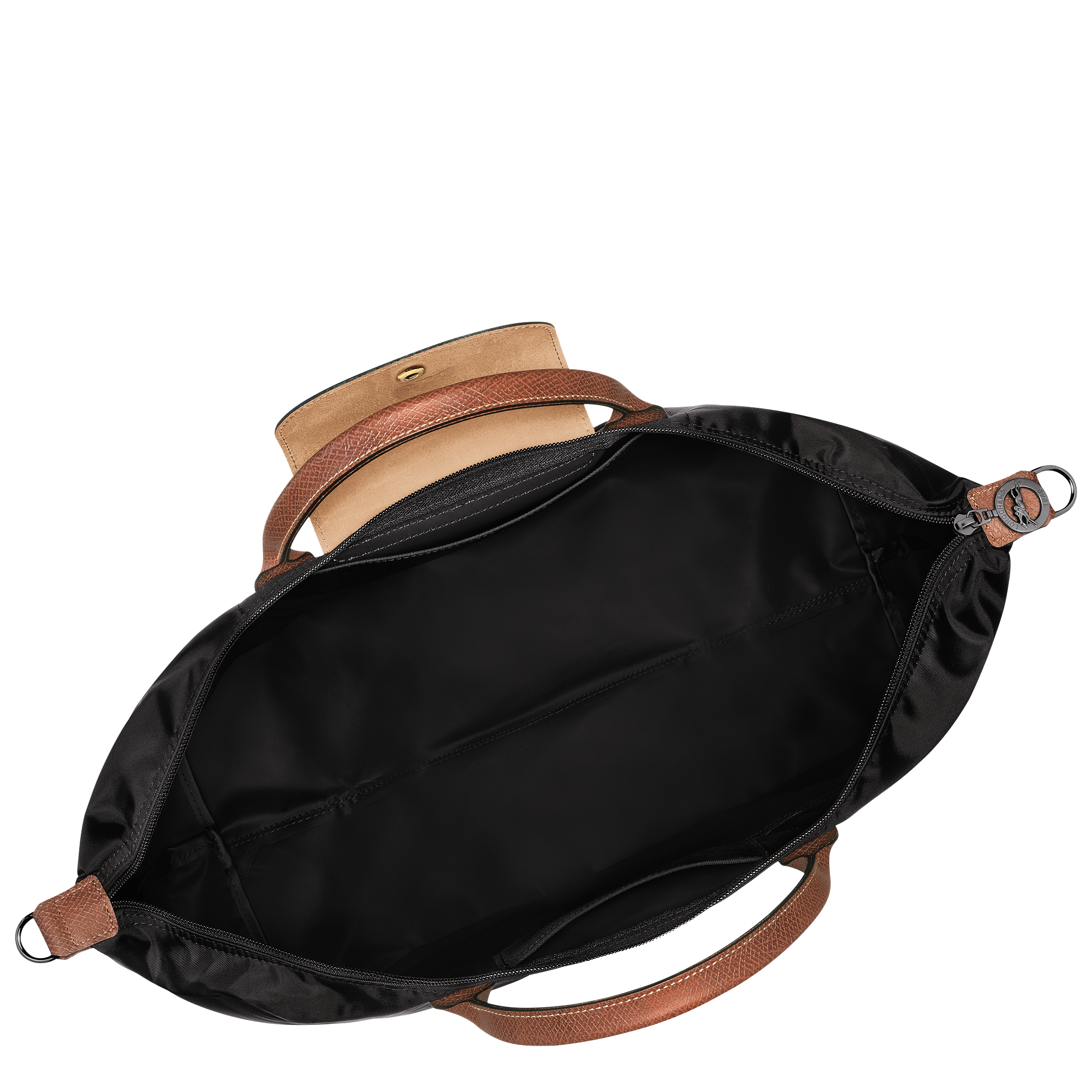 Le Pliage Original Erweiterbare Reisetasche, Schwarz