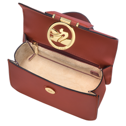 Box-Trot Crossbody bag XS, Mahogany