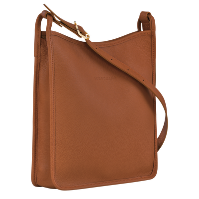 Le Foulonné Crossbody bag M, Caramel