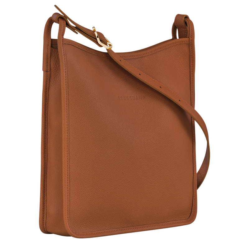 Le Foulonné M Crossbody bag , Caramel - Leather  - View 3 of 6