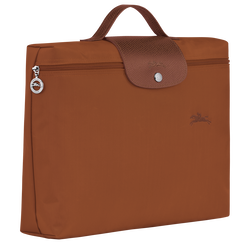 Le Pliage Green Briefcase S, Cognac