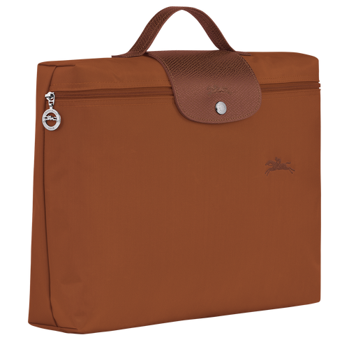 Le Pliage Green Documentmap S , Cognac - Gerecycled canvas - Weergave 3 van  7