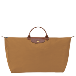 Le Pliage Original M Travel bag , Fawn - Recycled canvas