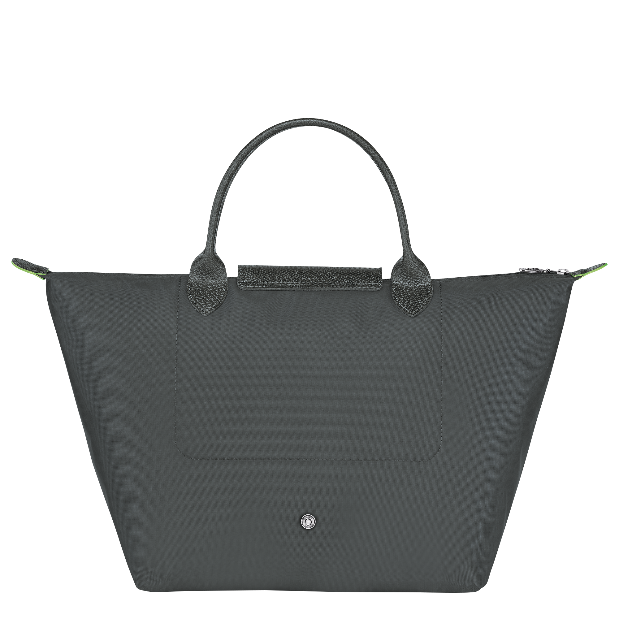 Le Pliage Green Handtasche M, Graphitgrau