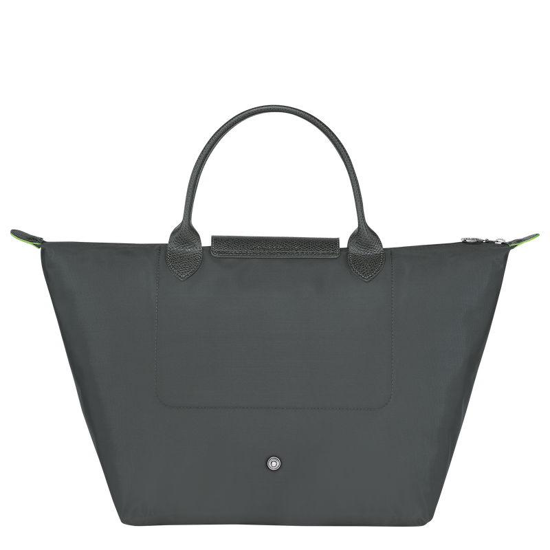 Le Pliage Green M Handbag , Graphite - Recycled canvas  - View 4 of  5