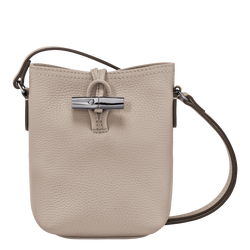 Sac bandoulière XS Roseau Essential , Cuir - Argile