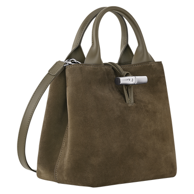Le Roseau Bolso con asa superior  S, Verde Oliva