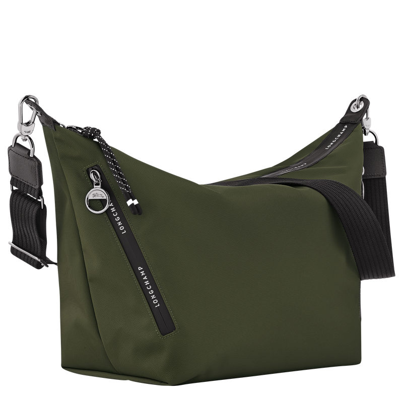 Le Pliage Energy Crossbody bag , Khaki - Canvas  - View 3 of 5