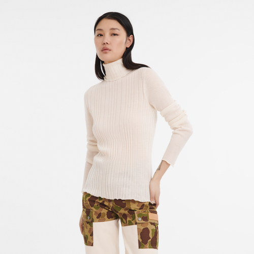 Fall-Winter 2022 Collection Sweater, Ivory