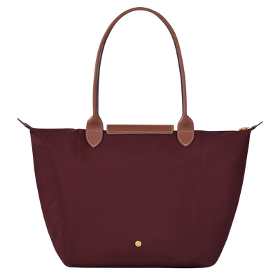 Le Pliage Original L Tote bag Burgundy Recycled canvas Longchamp EN