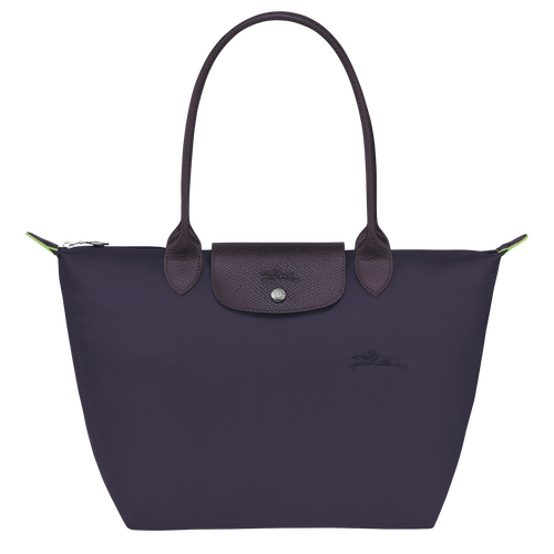 Le Pliage Green M Tote bag , Bilberry - Recycled canvas - View 1 of  5