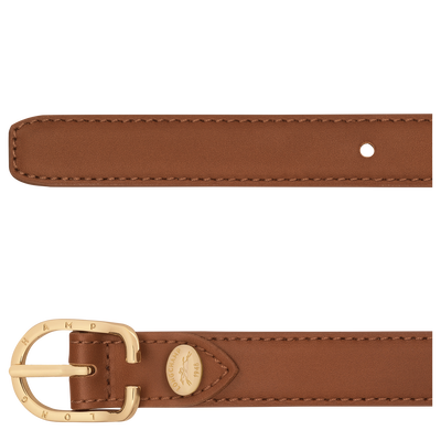 Archive Ladies' belt , Cognac - Leather